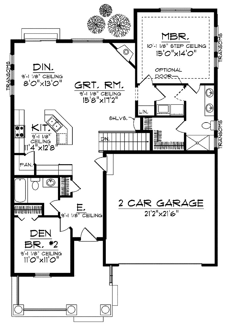 Narrow Lot Home Plans House Plans for Narrow Lots with Basement Cottage House