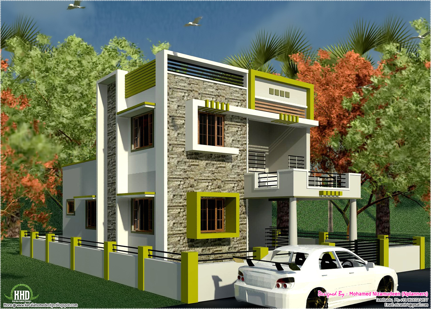 New Home Plans Indian Style south Indian Style New Modern 1460 Sq Feet House Design