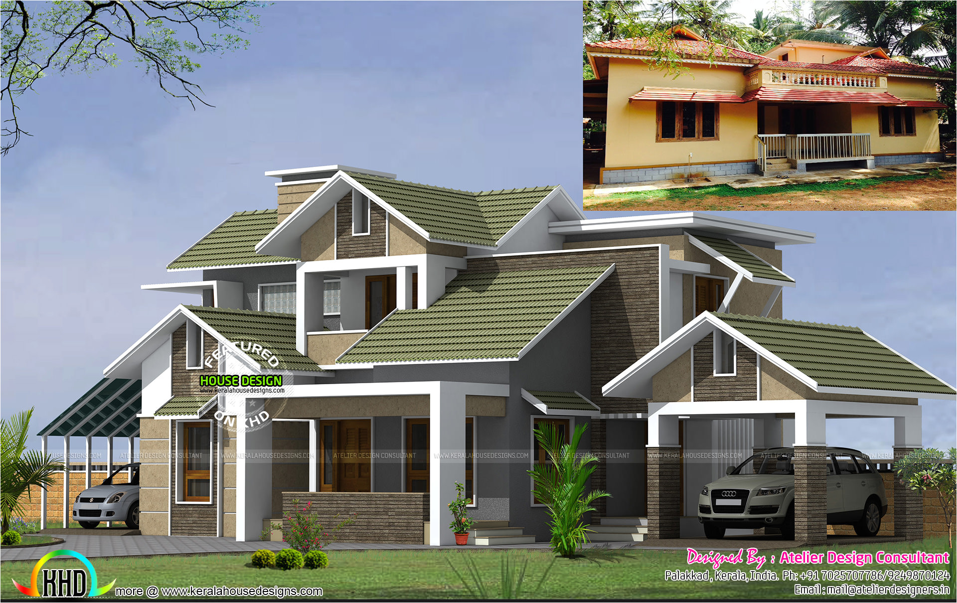 New Old Home Plans 22 Years Old Home Turned to Modern Style Home Kerala New Old Home Plans 22 Years Old Home Turned to Modern Style Home Kerala