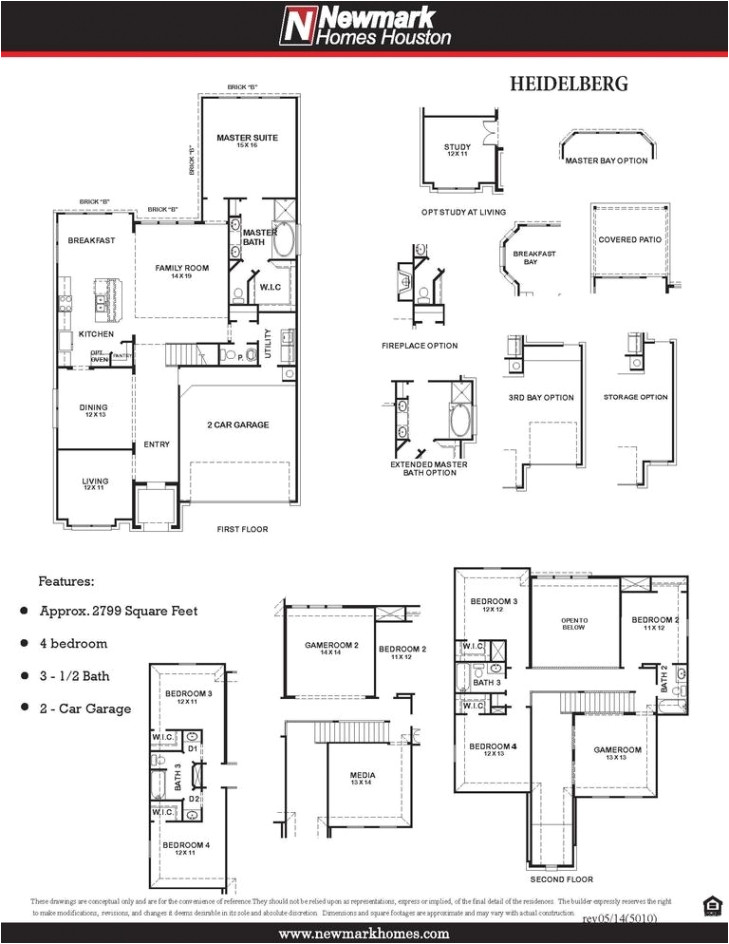 Newmark Homes Floor Plans Newmark Homes Avalon Floor Plan