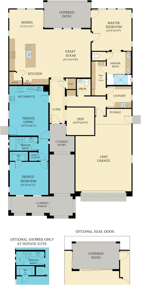 Next Gen Homes Floor Plans Pinnacle New Home Plan In Encore at Victory at Verrado by