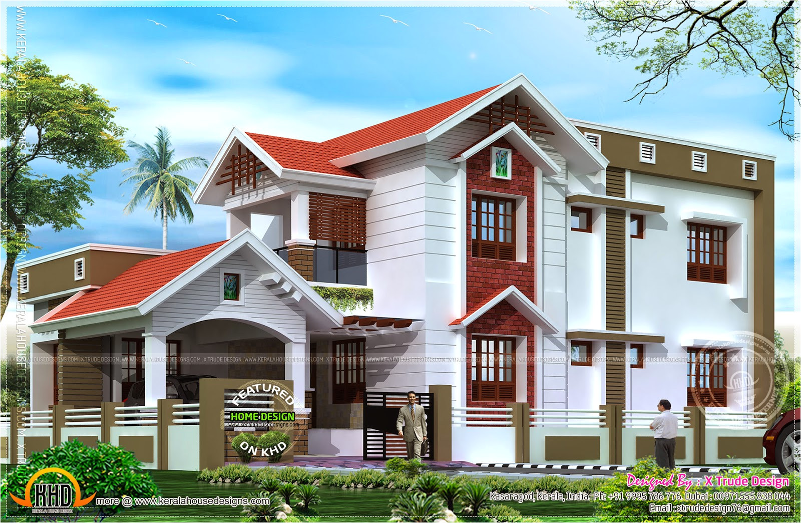 Nice Home Plans 2401 Square Feet Nice House Renderings Kerala Home Nice Home Plans 2401 Square Feet Nice House Renderings Kerala Home