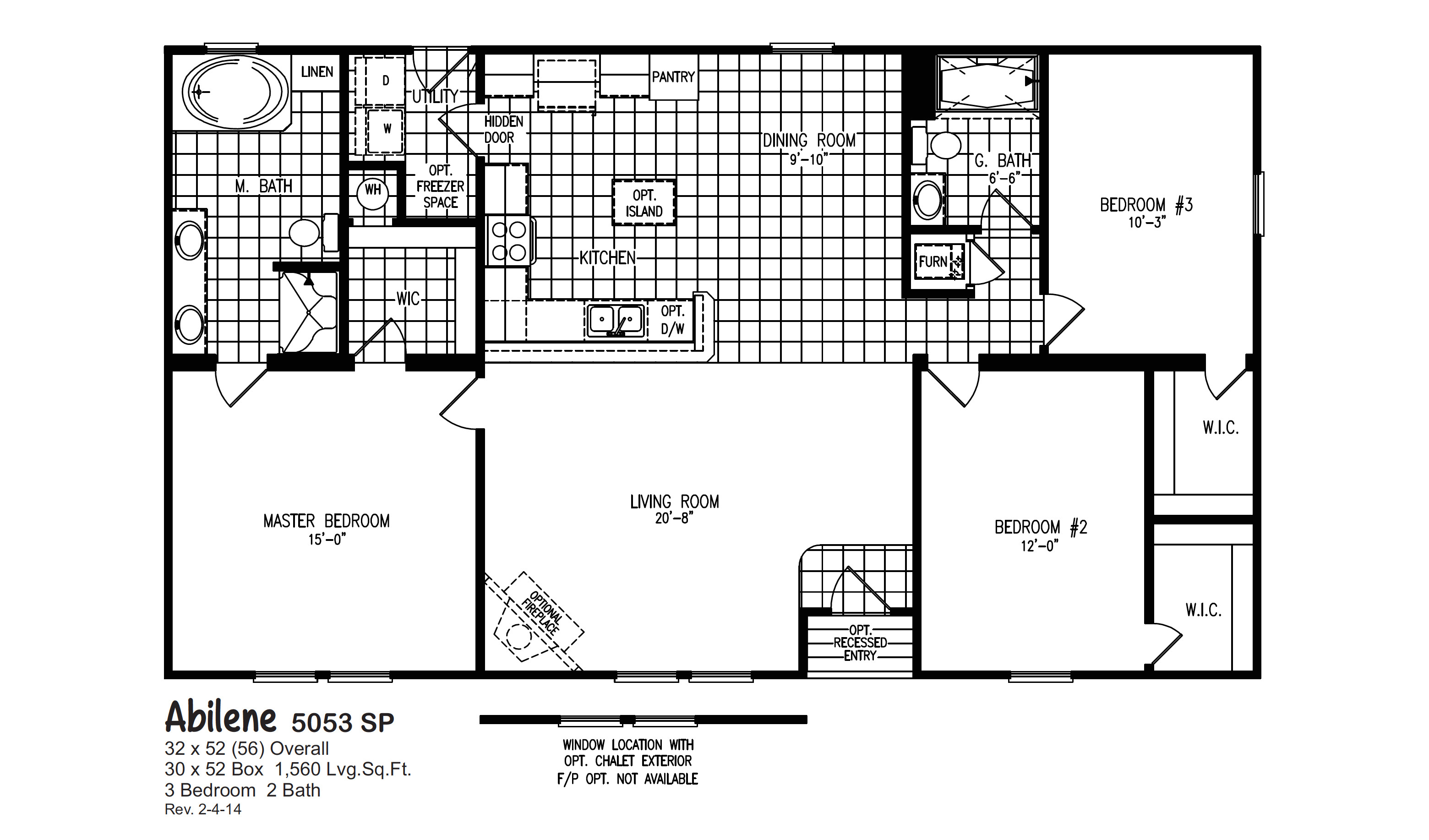 Oak Creek Homes Floor Plans Abilene 5053 Oak Creek Homes Oak Creek Homes Floor Plans Abilene 5053 Oak Creek Homes