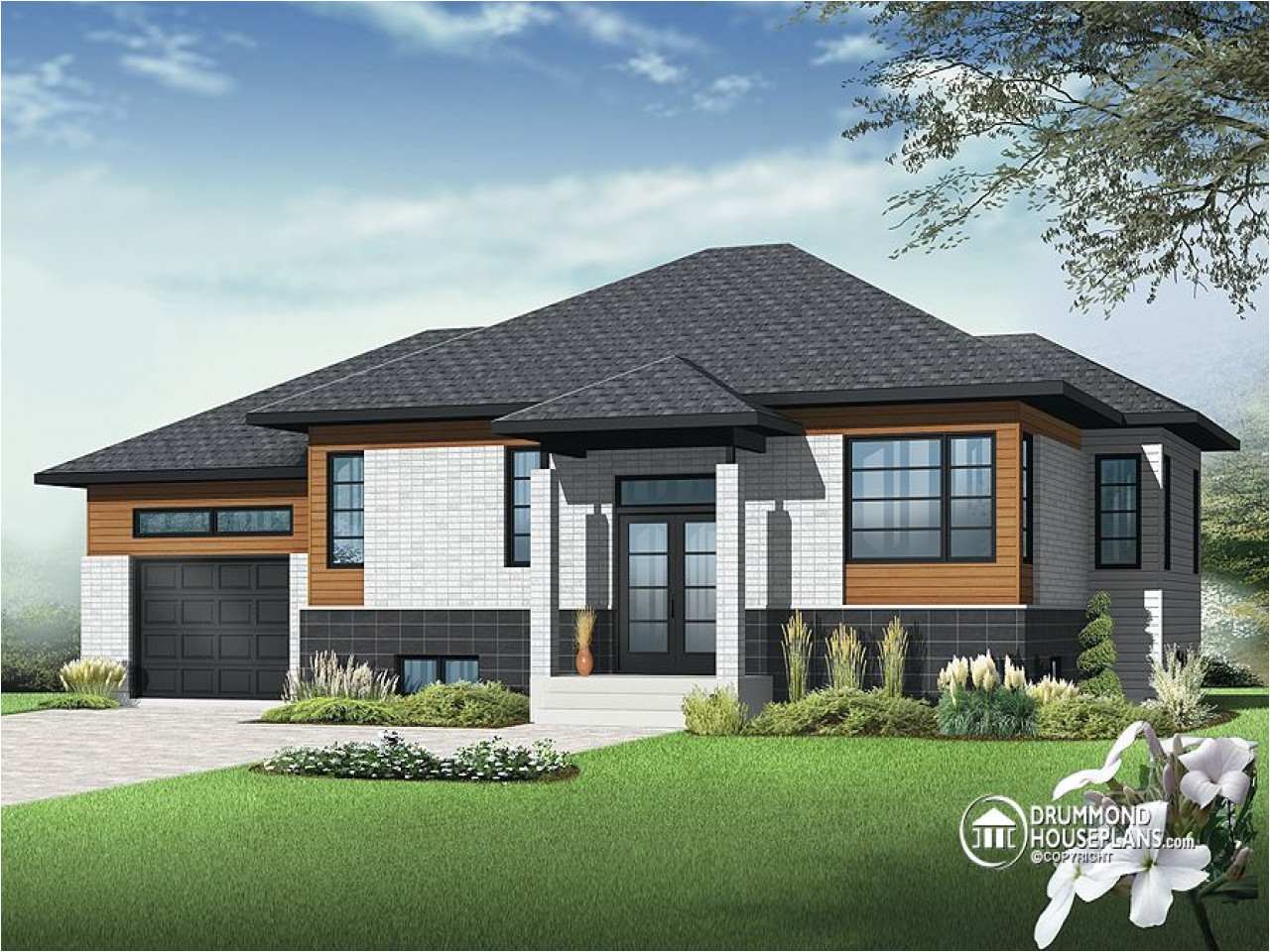 One Level Contemporary House Plans Contemporary Bungalow House Plans One Story Bungalow Floor One Level Contemporary House Plans Contemporary Bungalow House Plans One Story Bungalow Floor