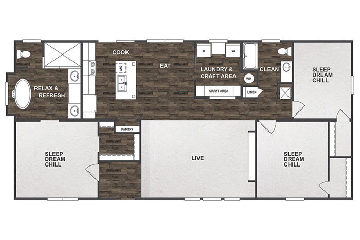 Patriot Mobile Home Floor Plans the Patriot atkinson Homes