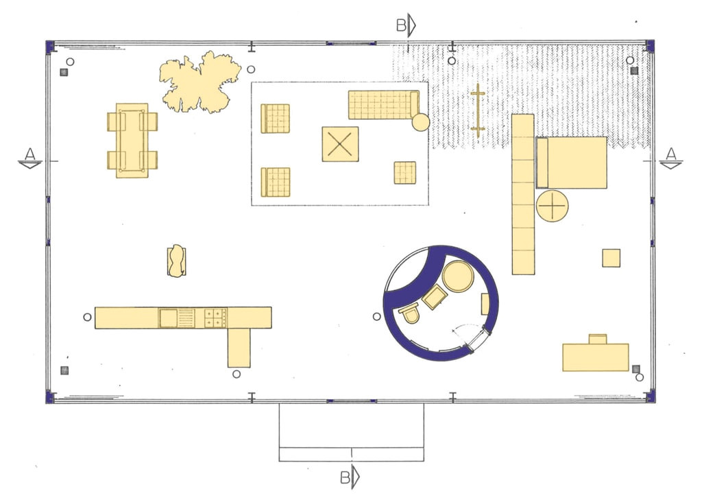 Philip Johnson Glass House Floor Plan the Glass House Philip Johnson New Canaan Connecticut