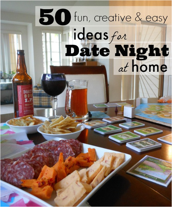 Plan A Romantic Night for Him at Home at Home Date Night Ideas Perfect for Parents 50 Fun