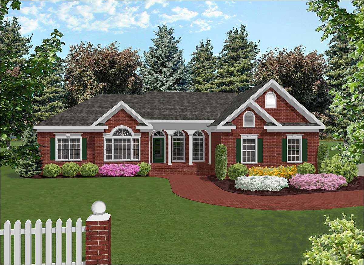 Plans for Ranch Homes attractive Mid Size Ranch 2022ga Architectural Designs