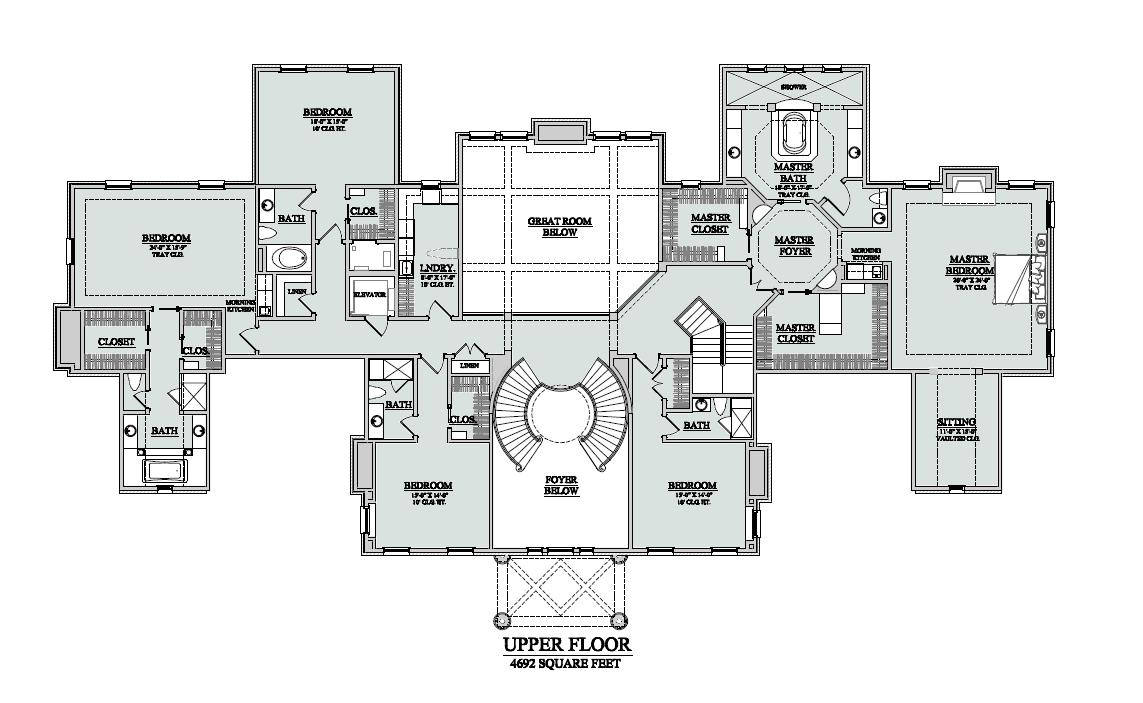 Plantation Home Floor Plans Plantation Floor Plans