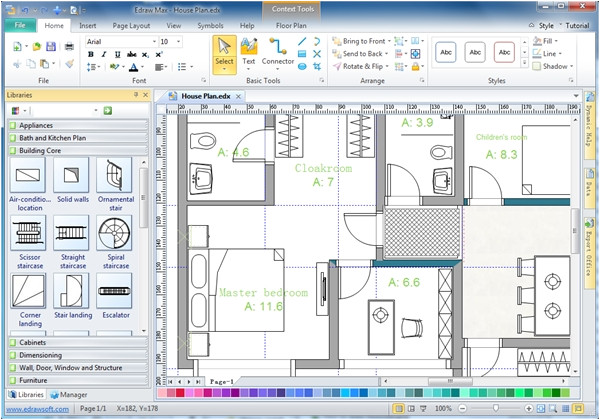 Program to Make House Plans 28 Home Drawing software Architecture Floor Plan Used with