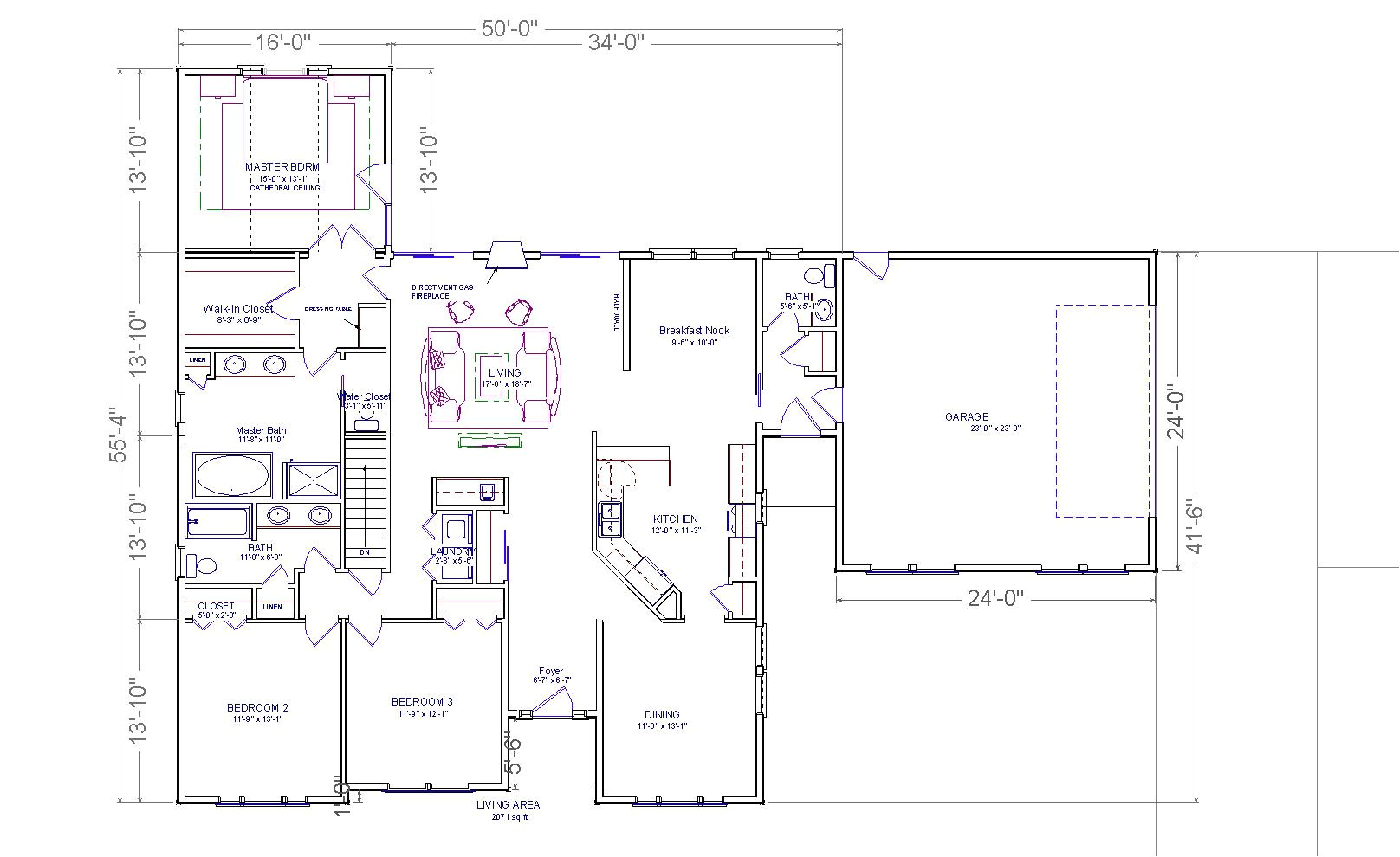 Ranch Home Addition Floor Plans Brewster Modular Ranch House