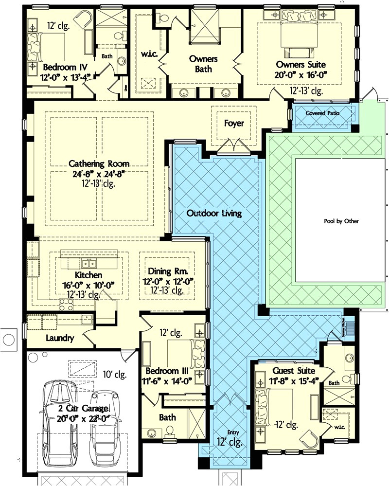Ranch Style House Plans with Two Master Suites Ranch House Plan with 2 Master Suites Inspirational Ranch Style House Plans with Two Master Suites Ranch House Plan with 2 Master Suites Inspirational