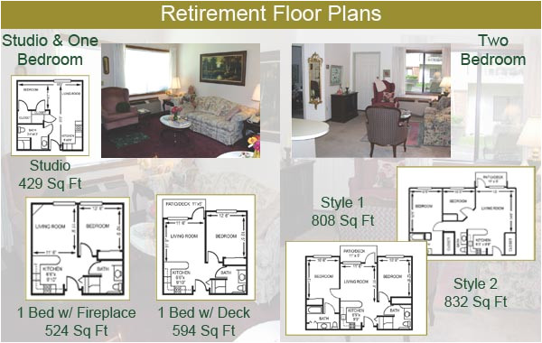 Retirement Home Floor Plans Retirement Floor Plans Cornell Estates