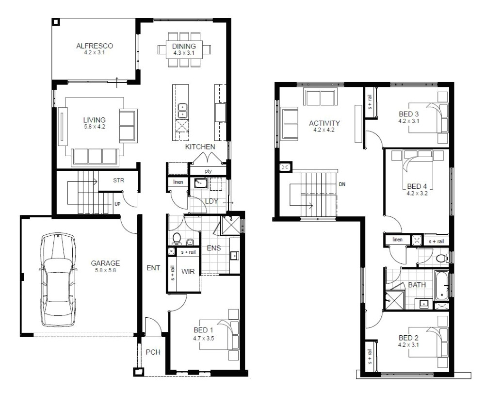 Sample Floor Plans 2 Story Home Luxury Sample Floor Plans 2 Story Home New Home Plans Design