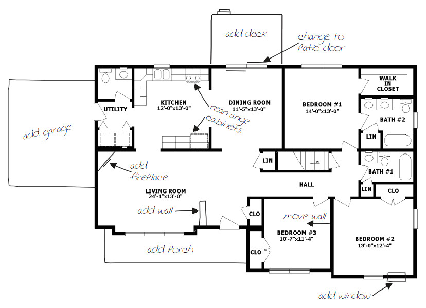 Sample Home Floor Plans Floor Plan Examples for Homes