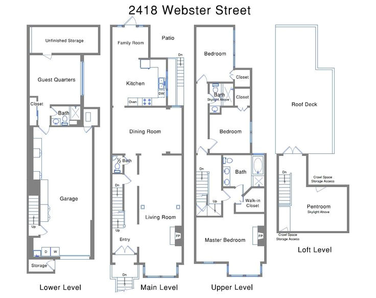 San Francisco Style House Plans San Francisco Victorian Houses Floor Plans Home Design