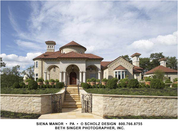 Scholz Home Plans Sienna Manor Mediterranean Exterior Other by Scholz Home Plans Sienna Manor Mediterranean Exterior Other by