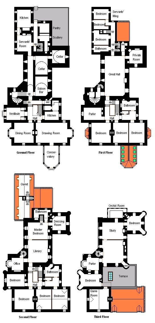 Scottish Manor House Plans Pix for Gt Scottish Castle House Plans Grand Pinterest