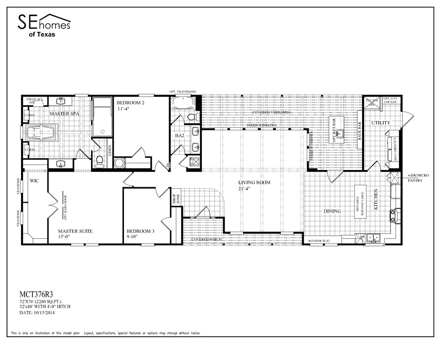 Se Homes Floor Plans southern Energy Mobile Home Floor Plans