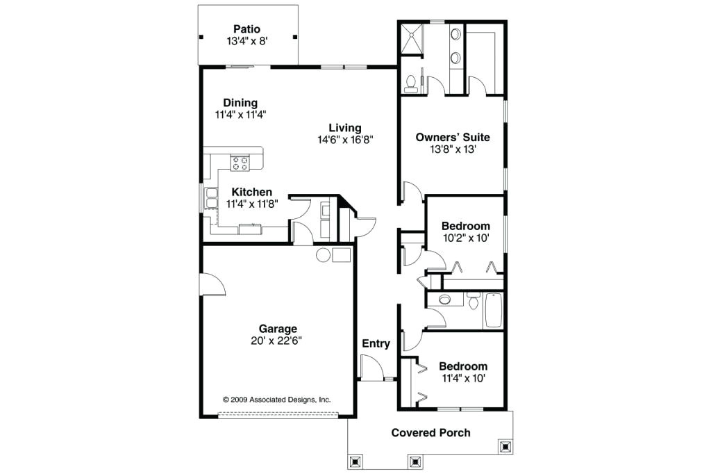 Single Story House Plans without Garage 3 Bedroom 2 Bath House Plans 1 Story No Garage Www Single Story House Plans without Garage 3 Bedroom 2 Bath House Plans 1 Story No Garage Www