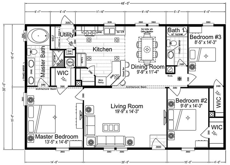 Single Wide Mobile Home Floor Plans 3 Bedroom 3 Bedroom Mobile Home Floor Plan Go Back Gt Gallery Single Wide Mobile Home Floor Plans 3 Bedroom 3 Bedroom Mobile Home Floor Plan Go Back Gt Gallery