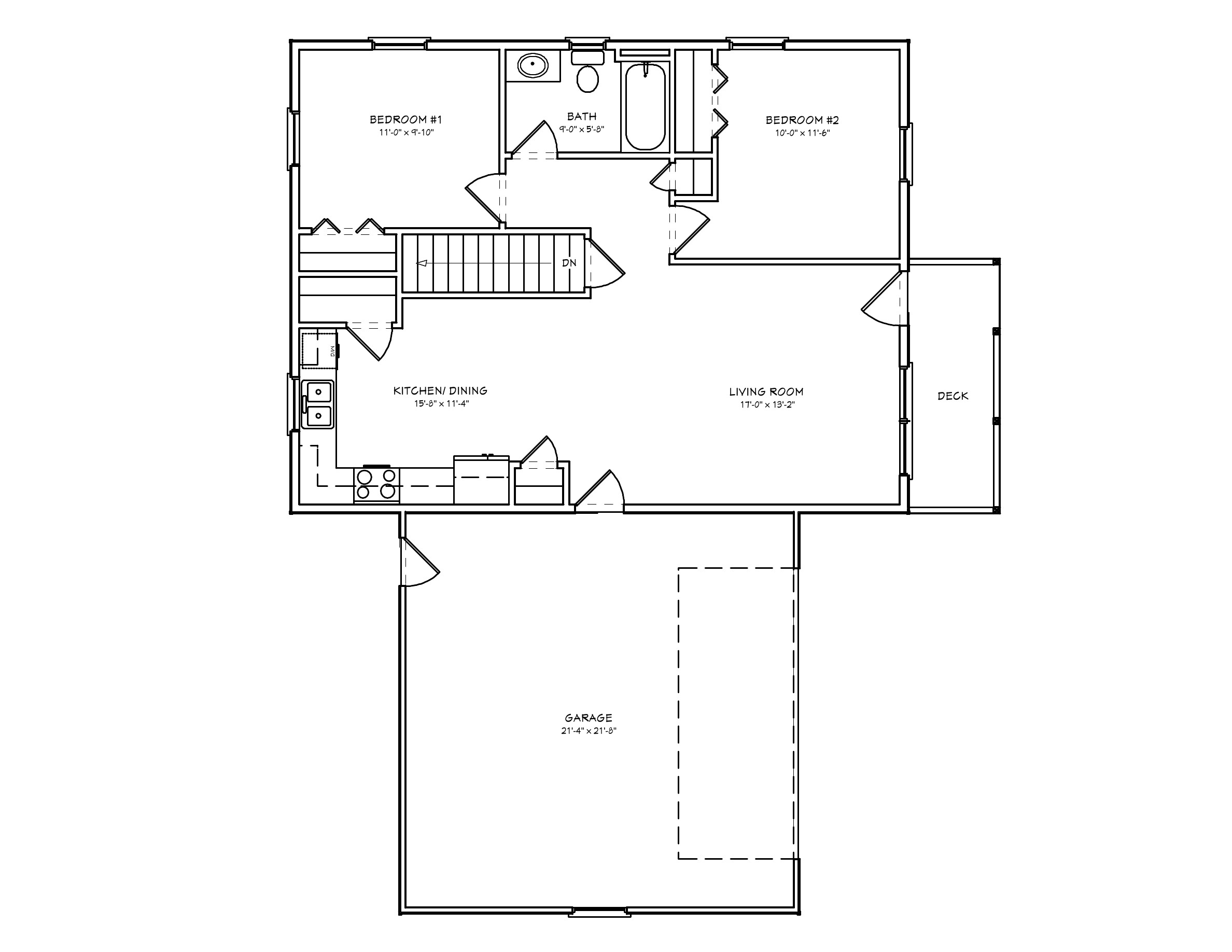 Small 2 Bedroom Home Plans Small House Plan D67 884 Small 2 Bedroom Houseplan Cabin