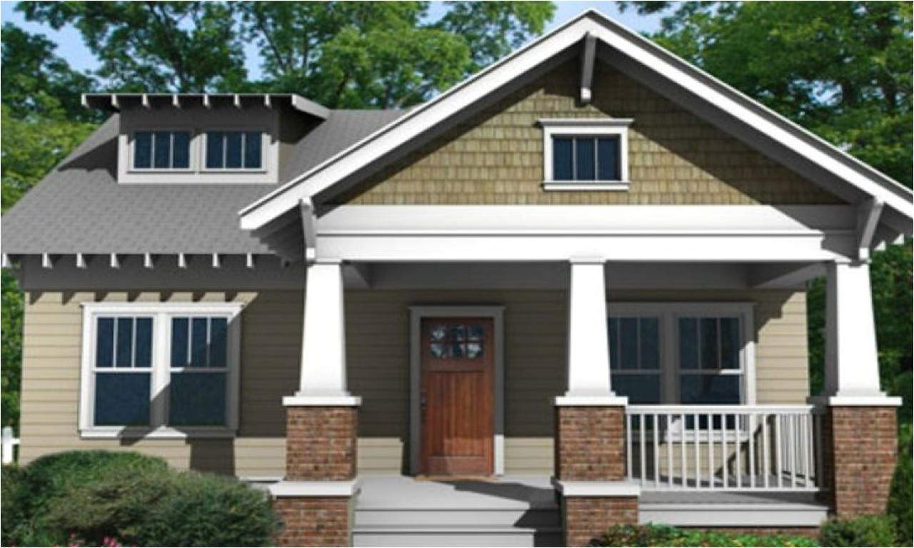 Small Bungalow Home Plans Small Craftsman Bungalow Style House Plans Floor Plans