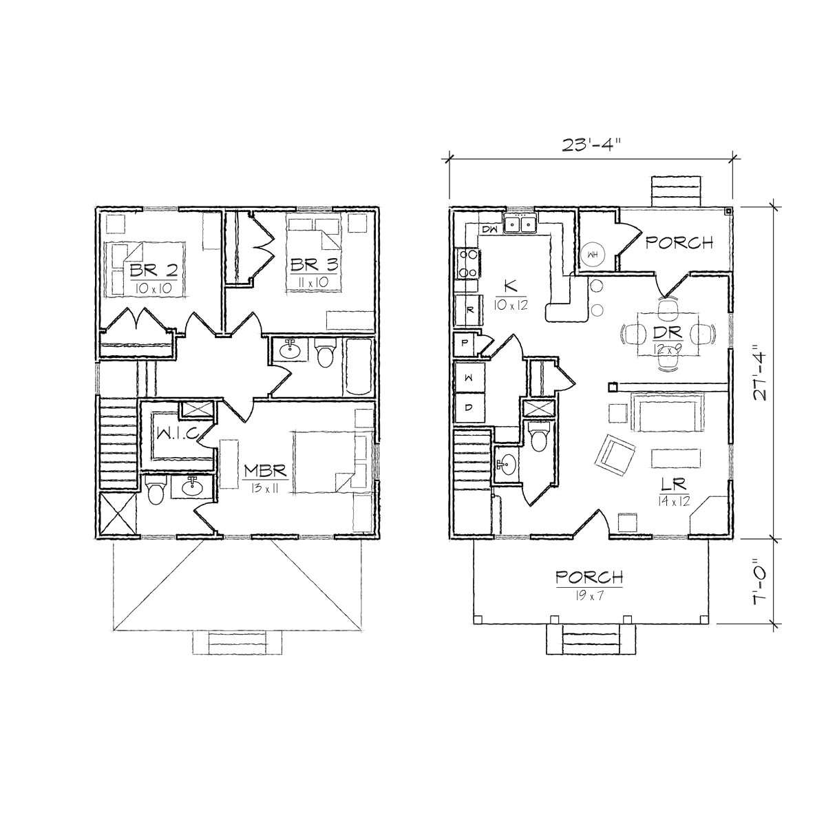 Small Foursquare House Plans Exceptional Square Home Plans 1 Small Square House Floor