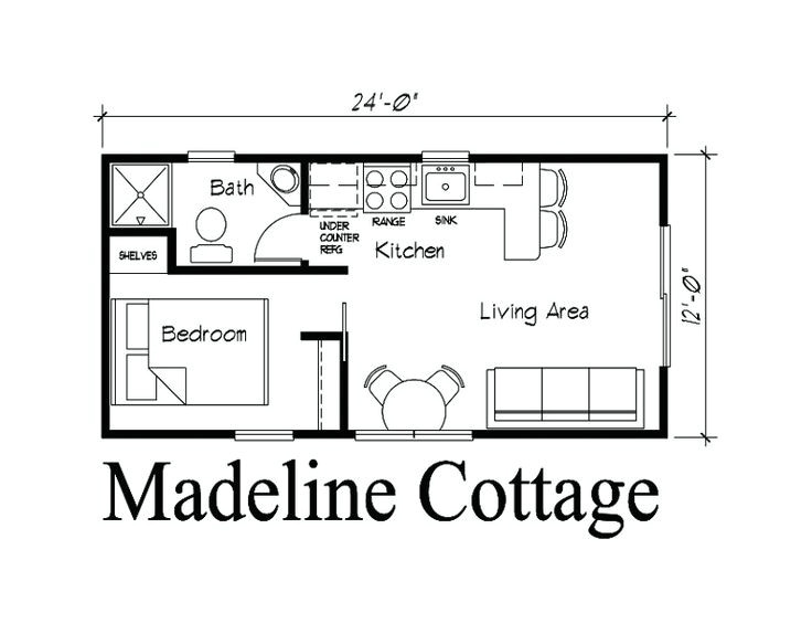 Small Guest House Plans Free 12 X 24 Cabin Floor Plans Google Search Cabin Coolness