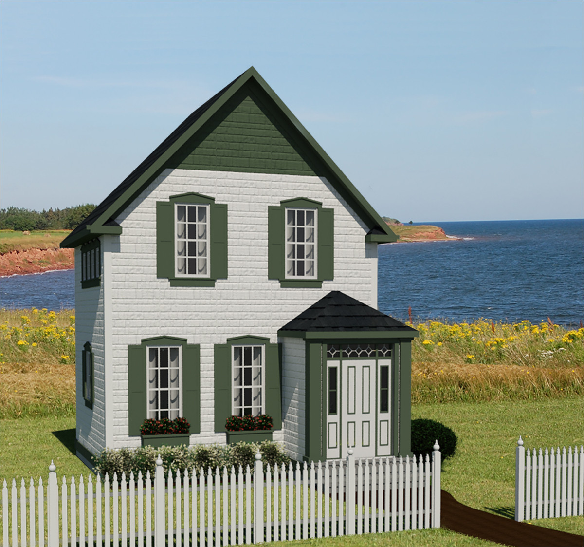 Small Home Plan Prince Edward island 597 Robinson Plans Small Home Plan Prince Edward island 597 Robinson Plans