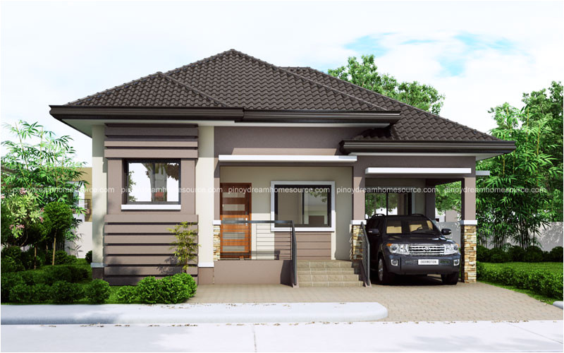 Small Single Story House Plans with Garage One Story Small Home Plan with One Car Garage Pinoy Small Single Story House Plans with Garage One Story Small Home Plan with One Car Garage Pinoy