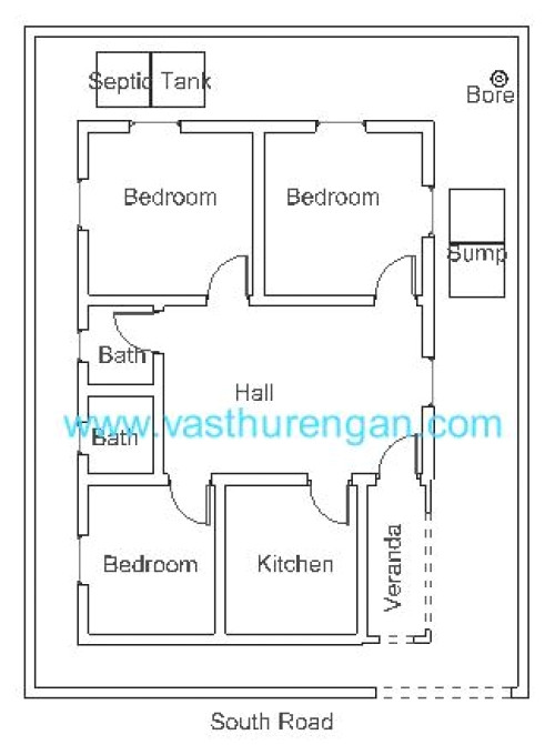South Facing Home Plans Vastu Plan for south Facing Plot 4 Vasthurengan Com South Facing Home Plans Vastu Plan for south Facing Plot 4 Vasthurengan Com