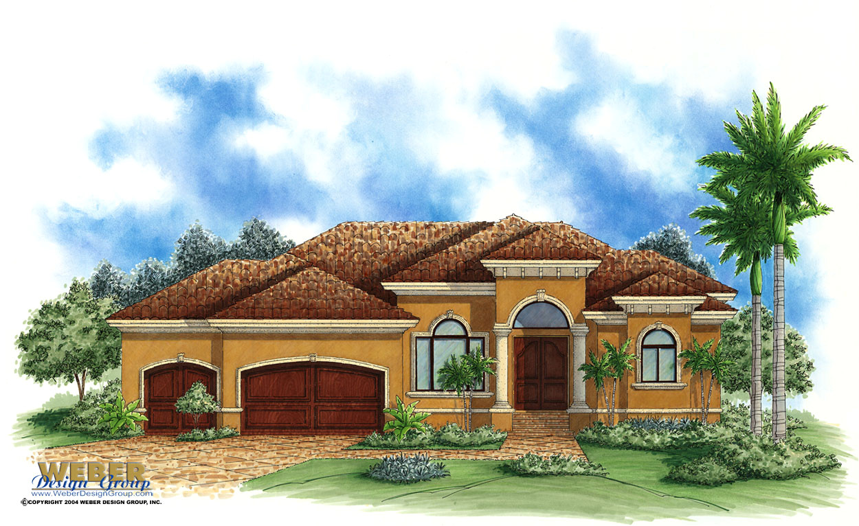 Spanish Home Plans Spanish House Plans Spanish Mediterranean Style Home