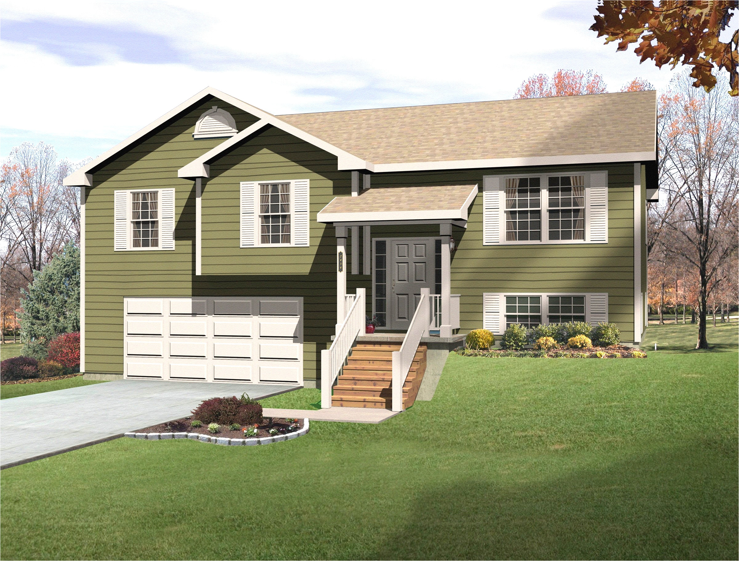 Split Level Home Plans Basement New Split Level House Plans with Walkout Basement Home