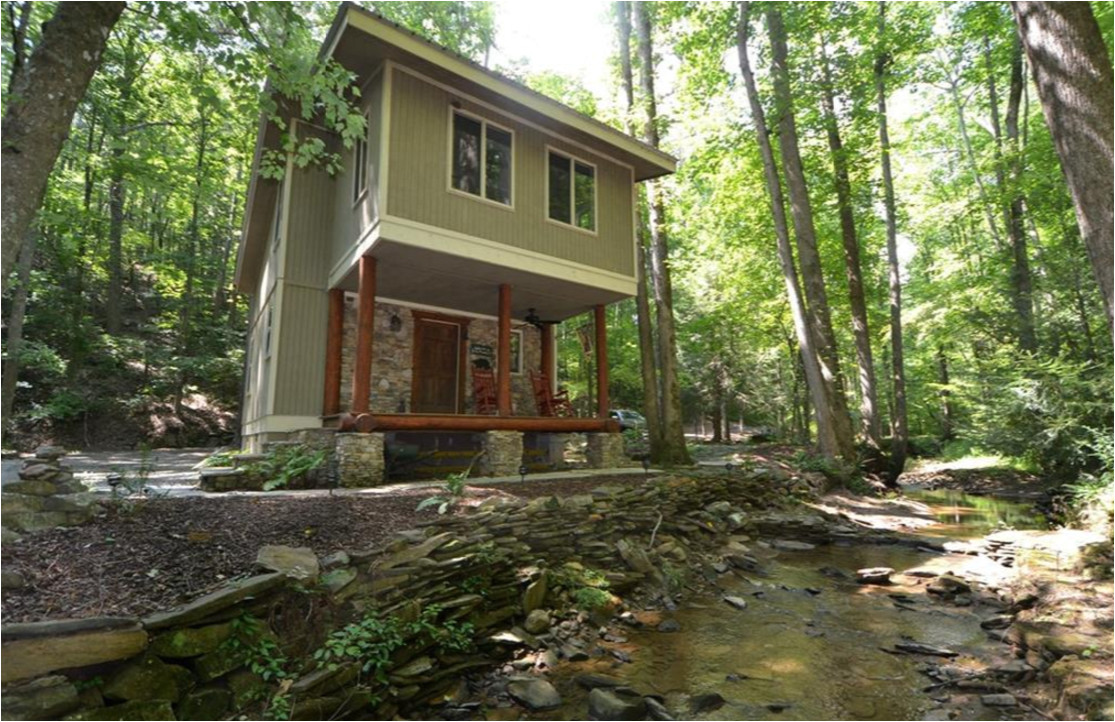 Stone Creek House Plan for Sale Jasper Georgia Creekside Woodland Cabin for Sale Stone Creek House Plan for Sale Jasper Georgia Creekside Woodland Cabin for Sale