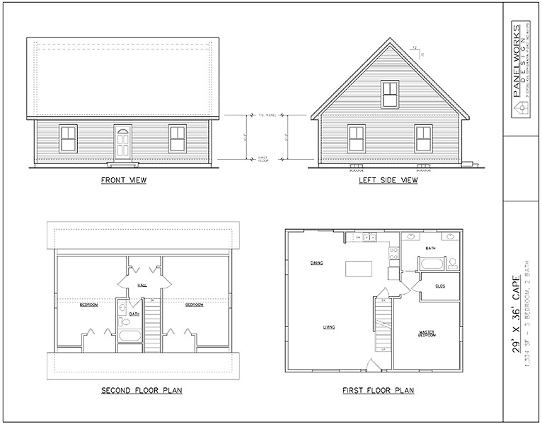 Structural Insulated Panel Home Plans Panelworks Design Structural Insulated Panel Sip Home