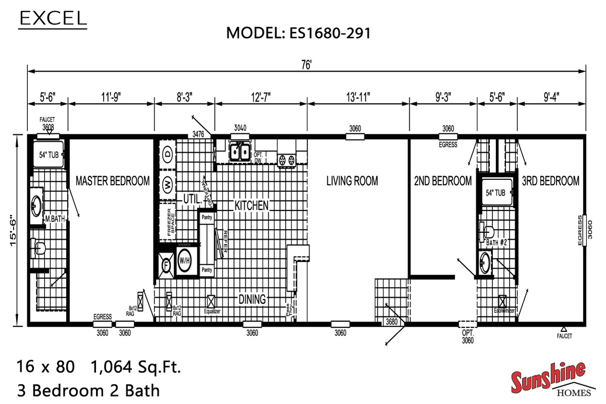 Sunshine Mobile Homes Floor Plans Sunshine Homes Sunshine Mobile Homes Floor Plans Sunshine Homes