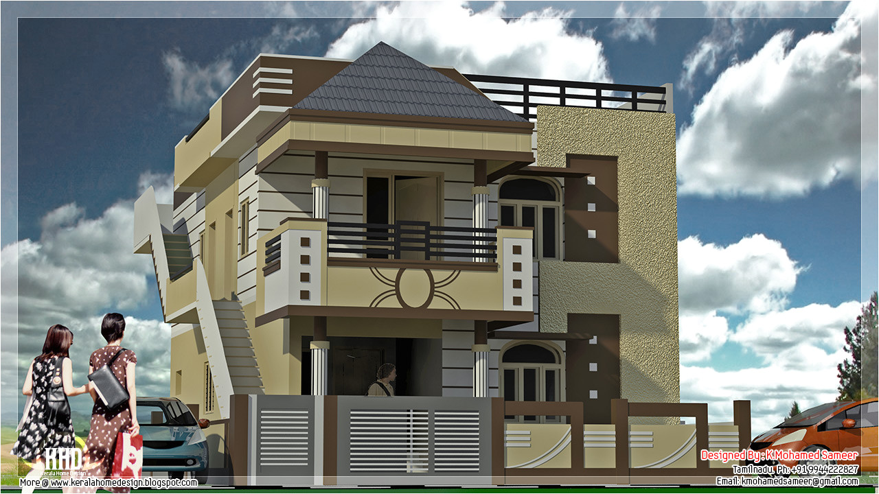 Tamilnadu Home Plans Aralik 2012 Kerala House Design Tamilnadu Home Plans Aralik 2012 Kerala House Design