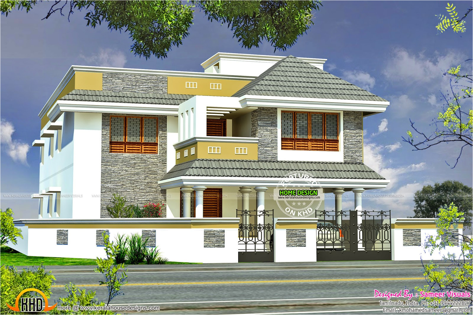 Tamilnadu Home Plans Tamilnadu House Plan Kerala Home Design and Floor Plans