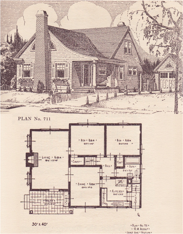The Home Plans Book 1924 Modern Colonial Revival Cottage 1920s House Plans The Home Plans Book 1924 Modern Colonial Revival Cottage 1920s House Plans