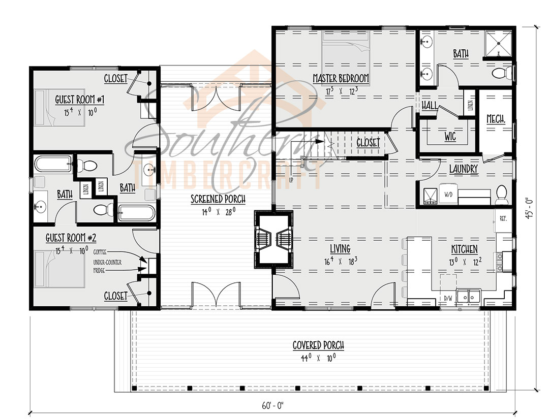 Timbercraft Homes Floor Plan Shilling Farmhouse southern Timbercraft Timbercraft Homes Floor Plan Shilling Farmhouse southern Timbercraft