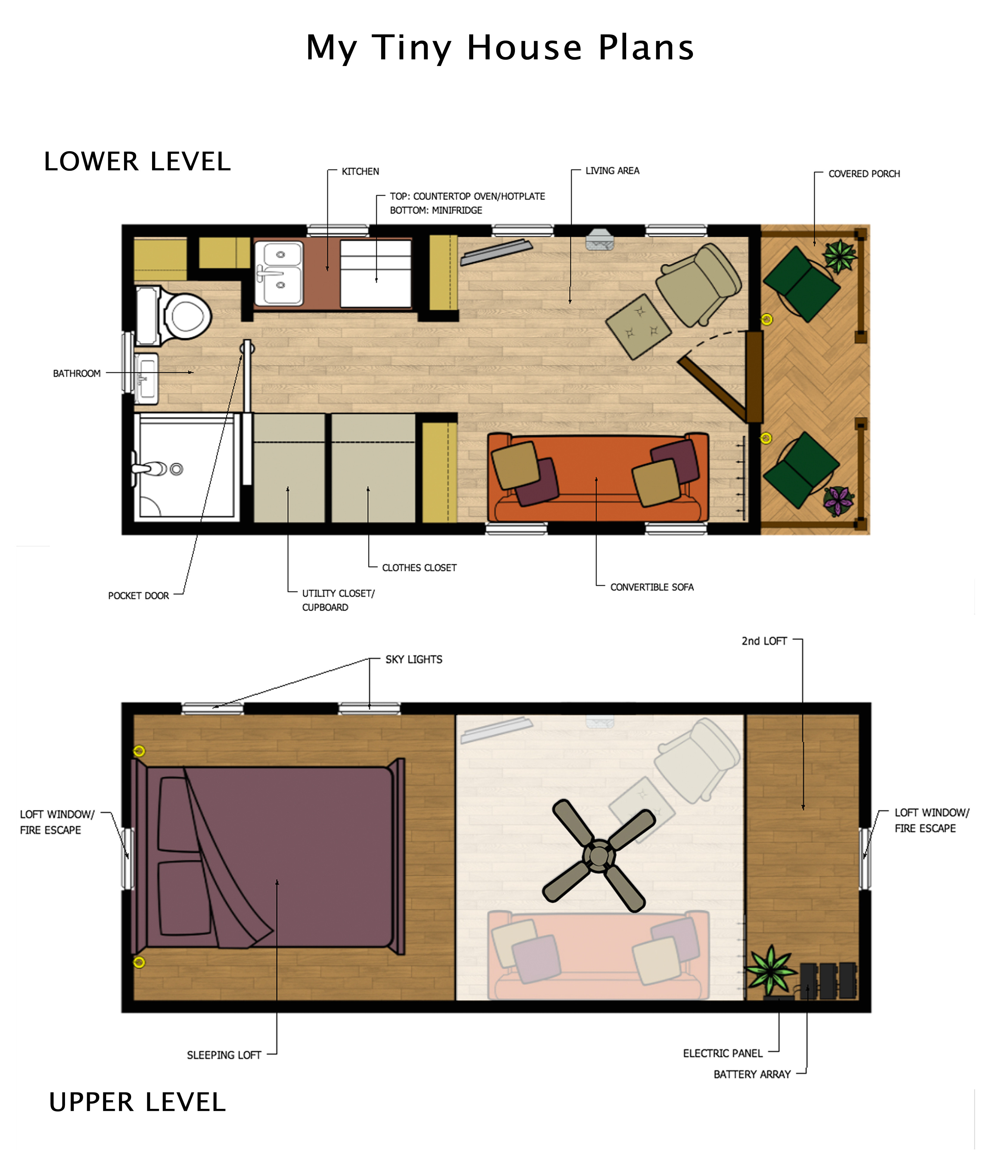 Tiny Home Floor Plan Tiny House Plans My Life Price