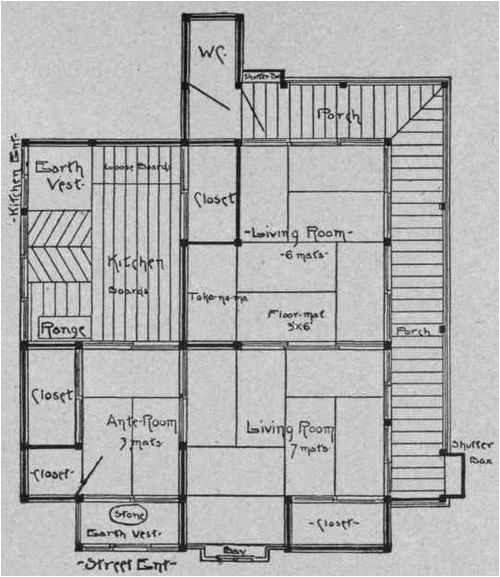 Traditional Japanese Home Floor Plan Traditional Japanese Home Plans Find House Plans