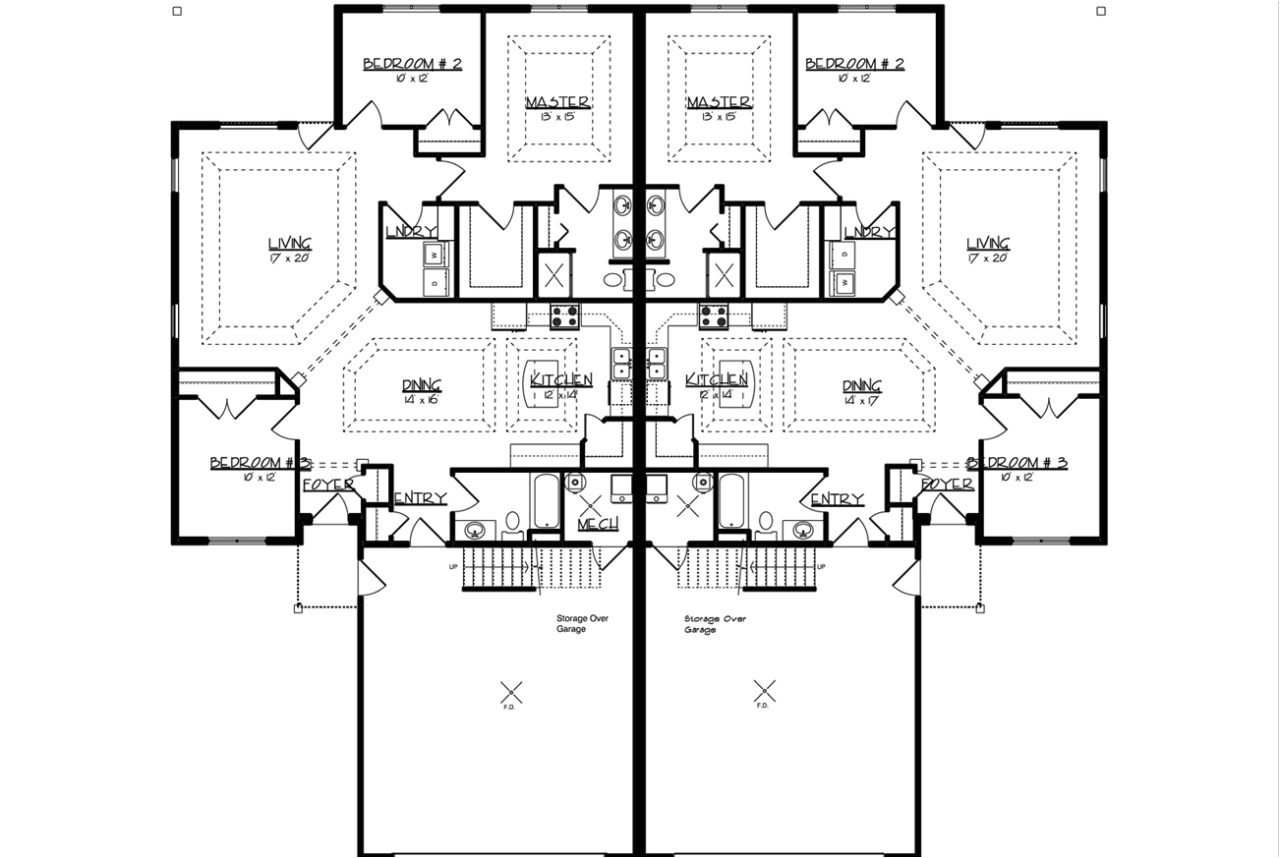 Twin Home Plans Twin Home Floor Plans Twin Home Plans Twin Home Floor Plans