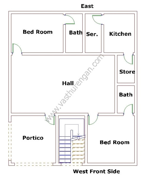 Vastu Home Plan for West Facing Plot West Facing House Plan 3 Vasthurengan Com Vastu Home Plan for West Facing Plot West Facing House Plan 3 Vasthurengan Com