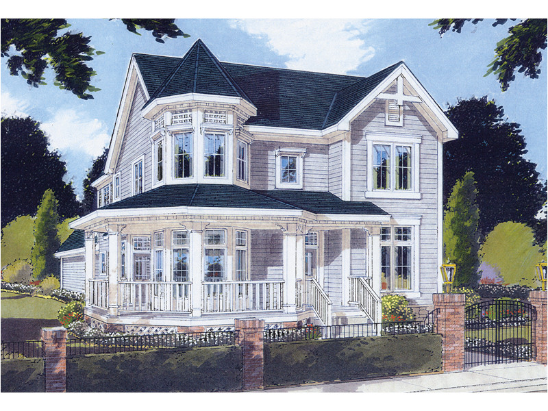 Victorian Home Plans Wrap Around Porch Saguenay Victorian Home Plan 065d 0200 House Plans and More