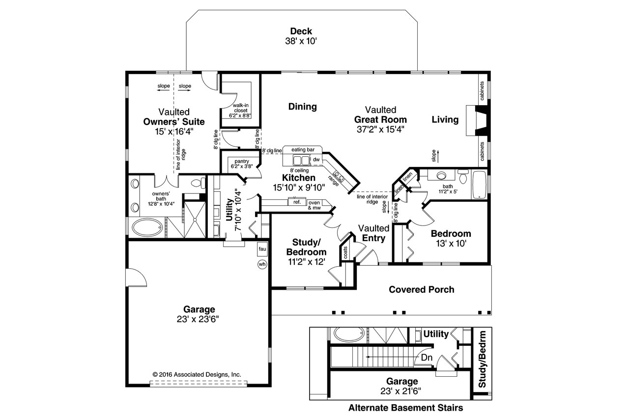 View House Plans Online Ranch House Plans Fern View 30 766 associated Designs