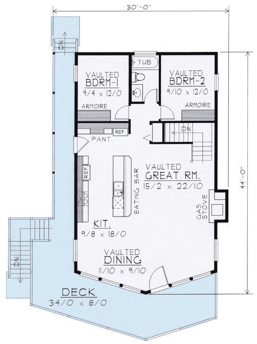 Wide Open House Plans Wide Open Lakefront Home Plan 14001dt 1st Floor Master