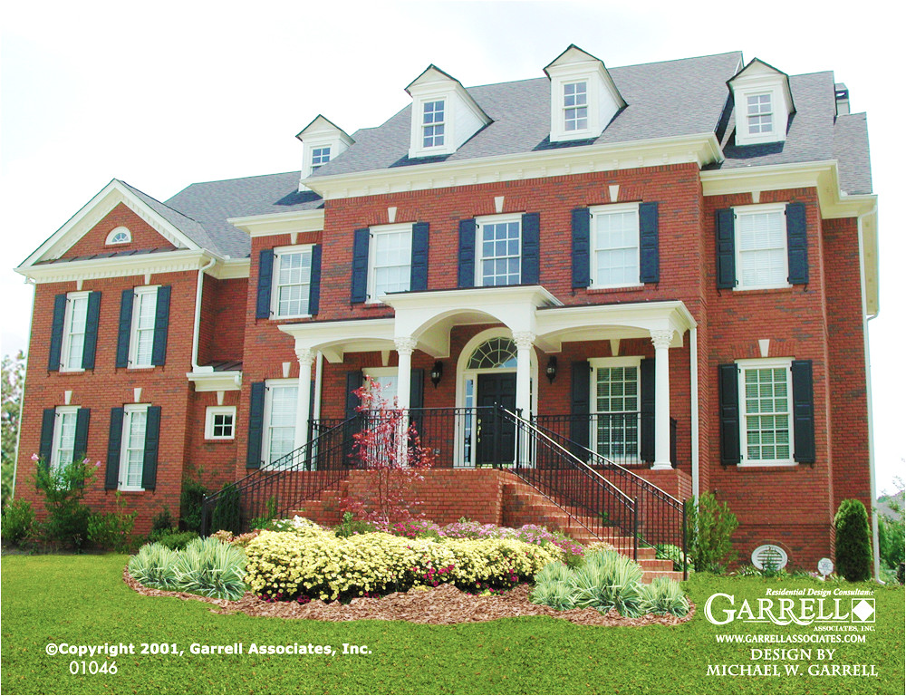 Williamsburg Style House Plans Harbormont Hall House Plan House Plans by Garrell Williamsburg Style House Plans Harbormont Hall House Plan House Plans by Garrell