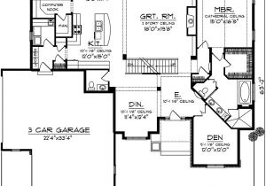 1 1 2 Story Home Plans House Floor Plan for 36211 1 and 1 2 Story House Plans